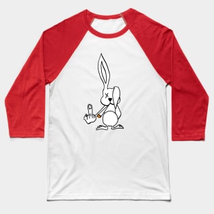 Attitude Bunny Baseball T-Shirt